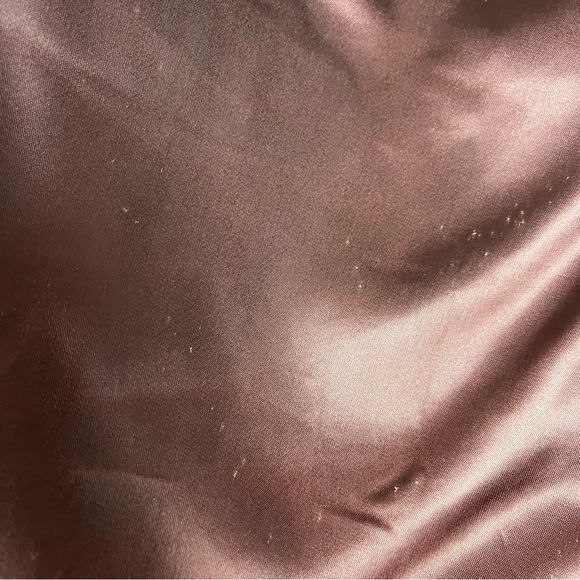 Vintage Stevens Forstmann Brown Coat Mink Fur Collar Union Made ILGWU 1950 1960 - Picture 7 of 13